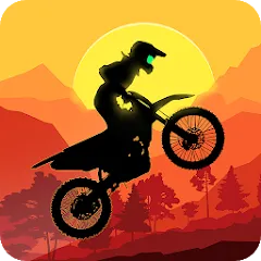 Скачать взлом Sunset Bike Racer - Motocross (Сансет Байк Рейсер)  [МОД Unlocked] - полная версия apk на Андроид