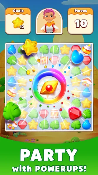 Treasure Party: Puzzle Fun! (Трежер Пати)  [МОД Menu] Screenshot 4