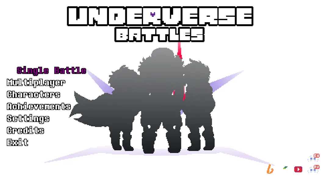 Underverse Battles (Андерверс Баттлз)  [МОД Бесконечные монеты] Screenshot 1