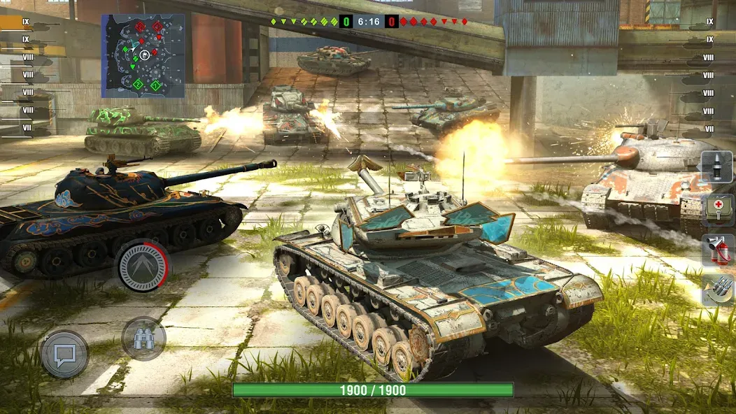 World of Tanks Blitz (Ворлд оф Танкс Блиц ПВП)  [МОД Бесконечные монеты] Screenshot 5