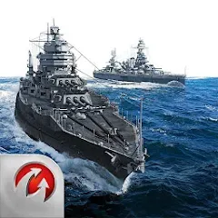 Скачать взлом World of Warships Blitz War (Ворлд оф Варшипс Блиц Вар)  [МОД Бесконечные монеты] - последняя версия apk на Андроид