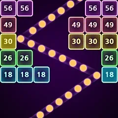 Скачать взломанную Neon bricks  [МОД Меню] - последняя версия apk на Андроид