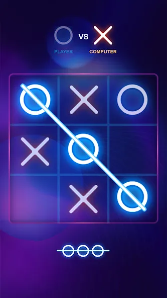 Tic Tac Toe 2 Player: XO Game (Тик Так Тоу 2 игрока)  [МОД Меню] Screenshot 4