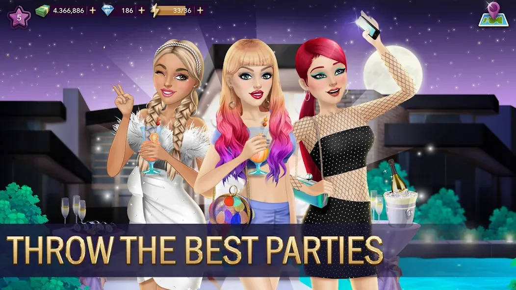 Hollywood Story®: Fashion Star (Холливуд Стори)  [МОД Mega Pack] Screenshot 2