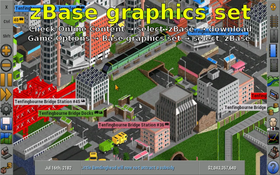 OpenTTD (Открой ТТД)  [МОД Бесконечные деньги] Screenshot 3