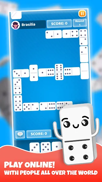 Dominoes - classic domino game  [МОД Бесконечные деньги] Screenshot 1