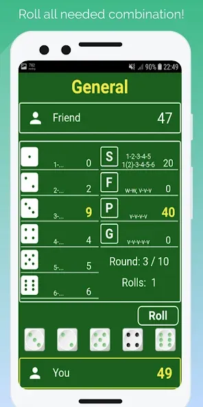 Dice Games  [МОД Бесконечные монеты] Screenshot 1