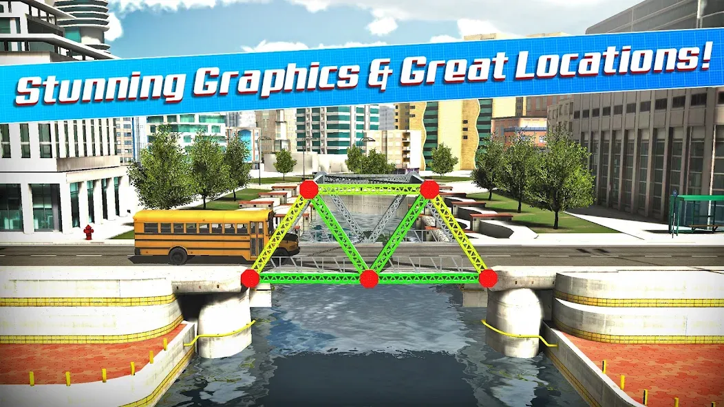 Bridge Construction Simulator (Бридж Конструкшн Симулятор)  [МОД Бесконечные монеты] Screenshot 2