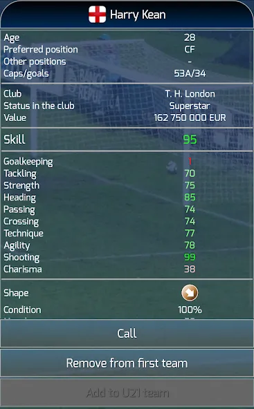 True Football National Manager (Тру Футбол Национальный Менеджер)  [МОД Много монет] Screenshot 5