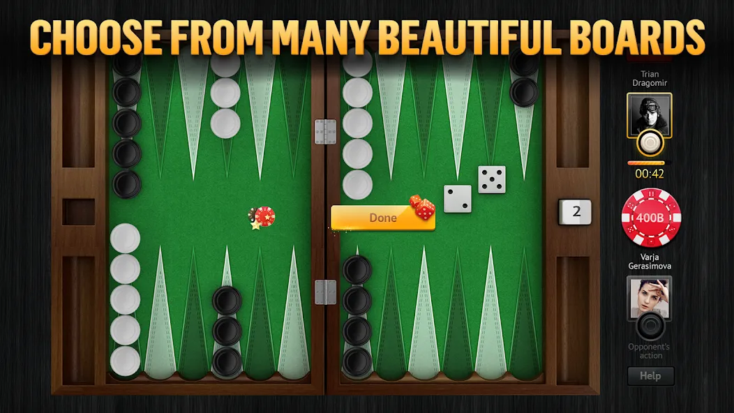 PlayGem Backgammon Play Live  [МОД Много денег] Screenshot 5