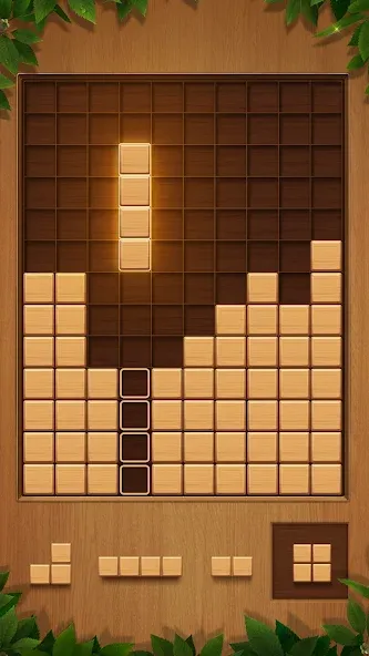 QBlock: Wood Block Puzzle Game (Вуд Блок Пазл)  [МОД Много монет] Screenshot 2