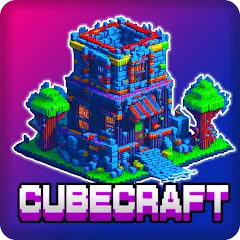 Взломанная Cube Craftsman 5 Adventure (КубКрафт Приключение)  [МОД Mega Pack] - стабильная версия apk на Андроид