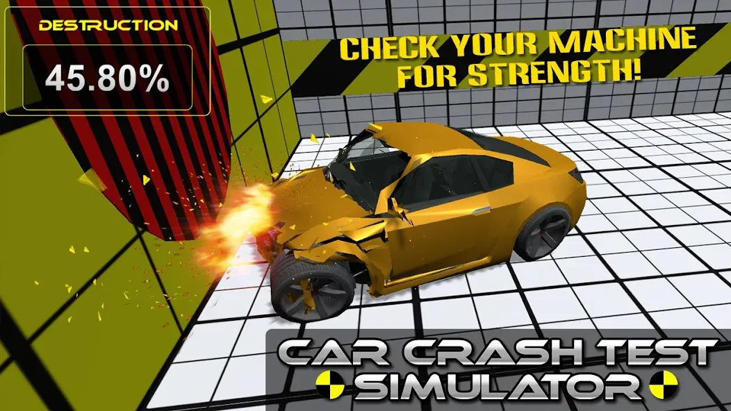 Car Crash Test Simulator  [МОД Unlocked] Screenshot 5