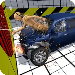 Взлом Car Crash Test Simulator  [МОД Unlocked] - последняя версия apk на Андроид