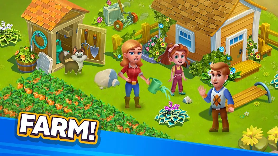 Golden Farm  [МОД Menu] Screenshot 3