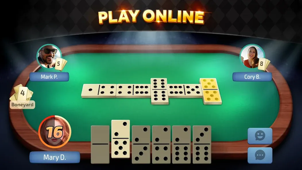 Domino - Dominos online game  [МОД Бесконечные монеты] Screenshot 2