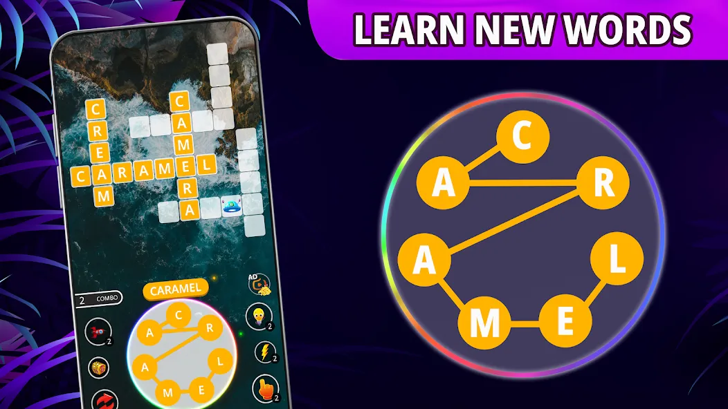 Word connect: word search game  [МОД Mega Pack] Screenshot 5