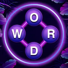 Скачать взломанную Word connect: word search game  [МОД Mega Pack] - последняя версия apk на Андроид