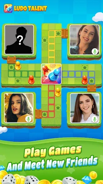 Ludo Talent - Game & Chatroom (Лудо Талент)  [МОД Unlocked] Screenshot 5