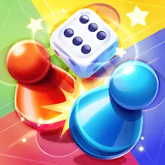 Взломанная Ludo Talent - Game & Chatroom (Лудо Талент)  [МОД Unlocked] - последняя версия apk на Андроид