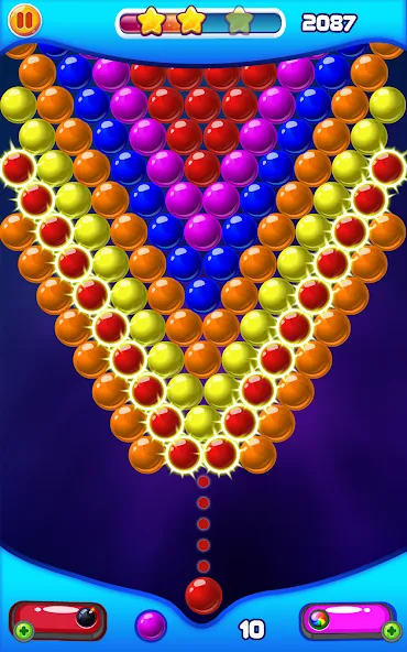 Bubble Shooter 2 (Бабл Шутер 2)  [МОД Unlocked] Screenshot 3