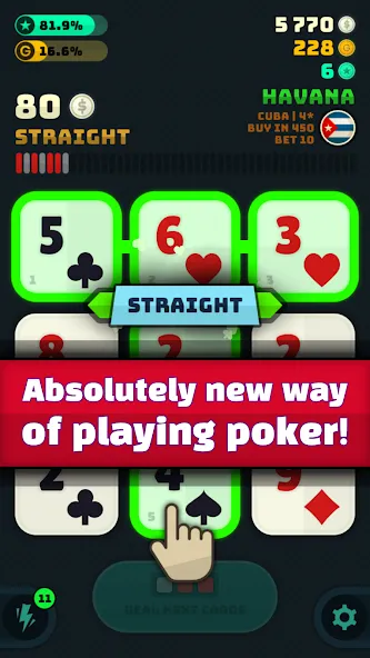 Merge Poker (Мердж Покер)  [МОД Бесконечные деньги] Screenshot 4