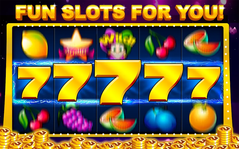 Slots - Slot machines  [МОД Много денег] Screenshot 1