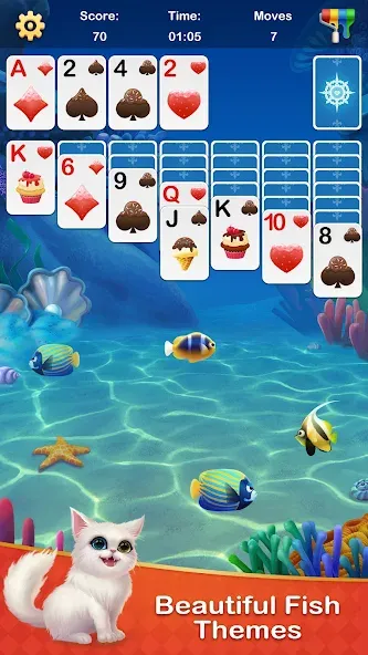 Solitaire Jigsaw Puzzle (Солитер Пазл)  [МОД Unlocked] Screenshot 2