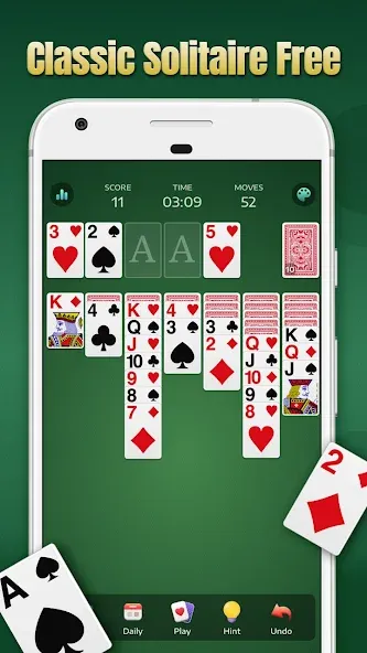 Solitaire - Classic Card Games  [МОД Все открыто] Screenshot 1