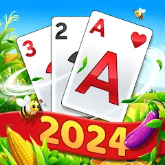 Взлом Solitaire Tripeaks - Farm Trip (Фарм Джорни)  [МОД Menu] - последняя версия apk на Андроид