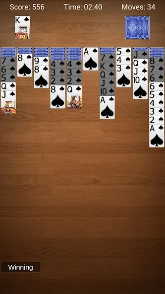 Spider Solitaire - Card Games  [МОД Много монет] Screenshot 5