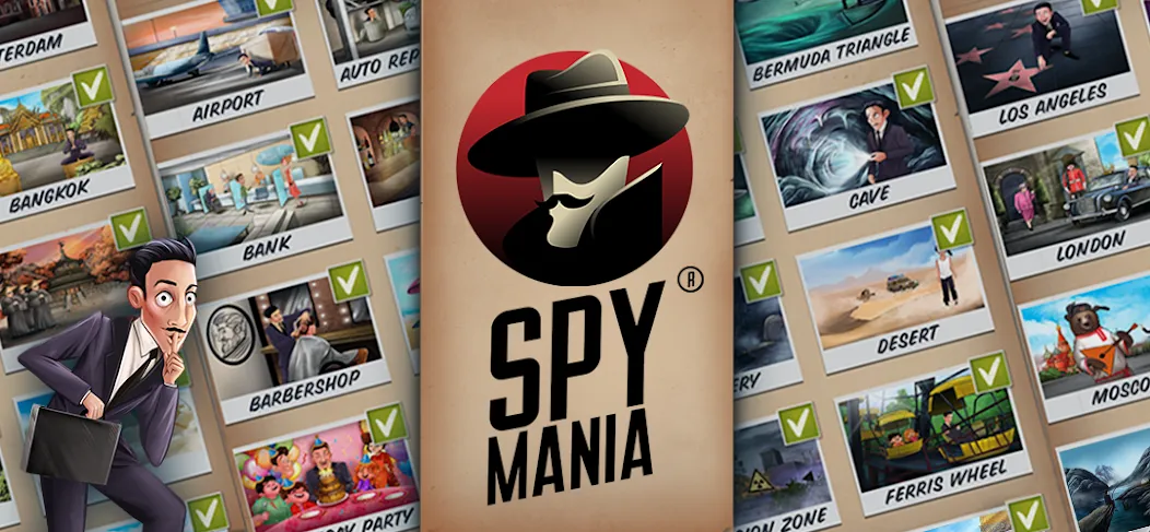 Spy game: play with friends  [МОД Unlocked] Screenshot 5