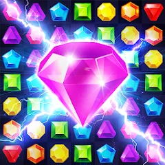 Взлом Jewels Planet - Match 3 Puzzle  [МОД Много монет] - последняя версия apk на Андроид