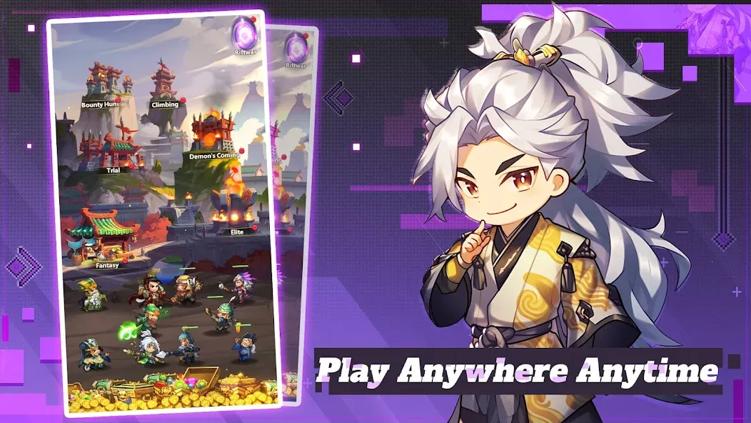 Mini Heroes: Summoners War (Мини Герои)  [МОД Unlimited Money] Screenshot 1