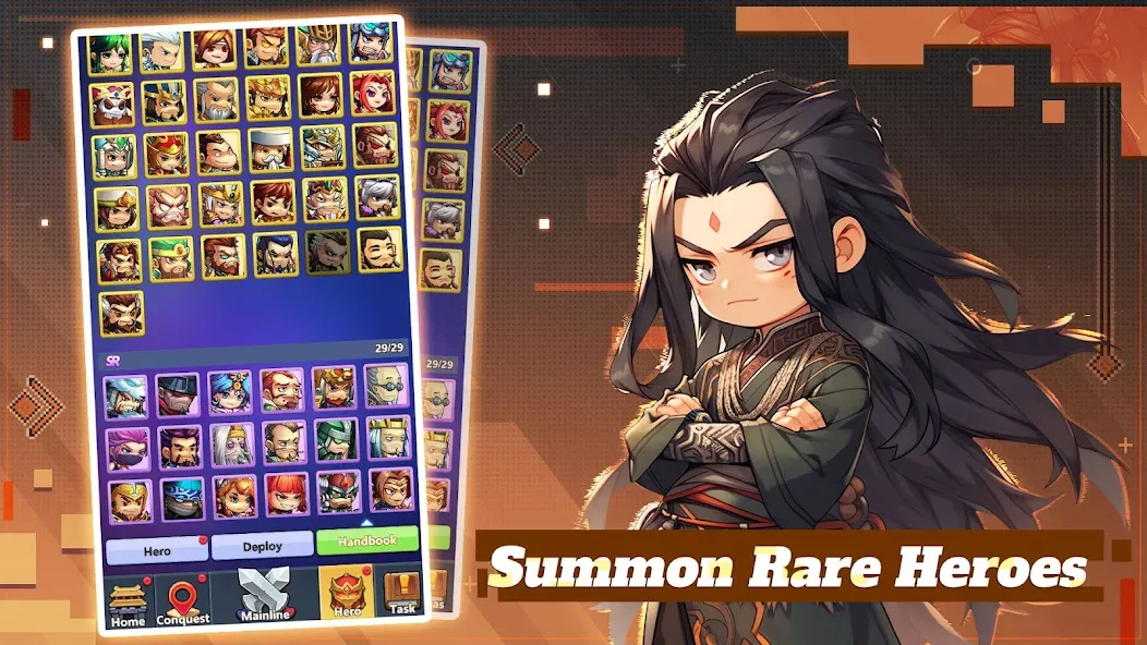 Mini Heroes: Summoners War (Мини Герои)  [МОД Unlimited Money] Screenshot 2