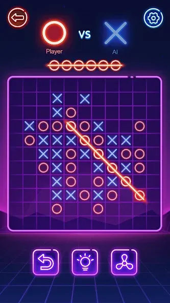 Tic Tac Toe 2 Player: XOXO  [МОД Menu] Screenshot 5