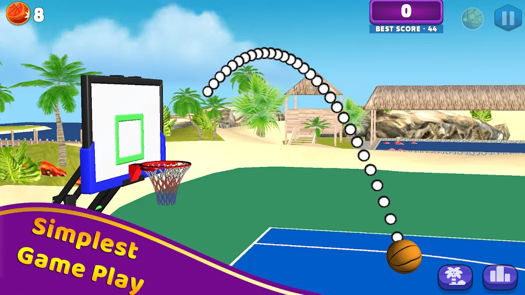 Shoot Challenge Basketball (Шут Челлендж Баскетбол)  [МОД Unlimited Money] Screenshot 1