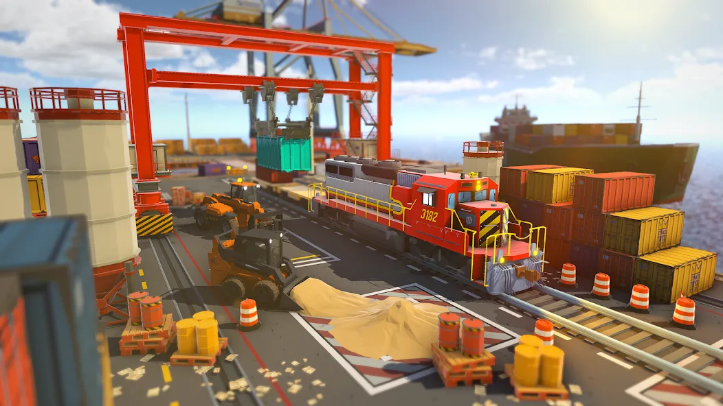 Transport Tycoon Empire: City (Транспорт Тайкун Империя)  [МОД Меню] Screenshot 4