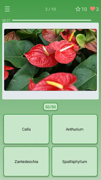 Quiz: Flowers, Plants  [МОД Menu] Screenshot 1