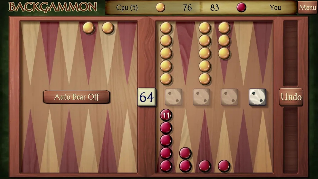 Backgammon (Бэкгаммон)  [МОД Mega Pack] Screenshot 4