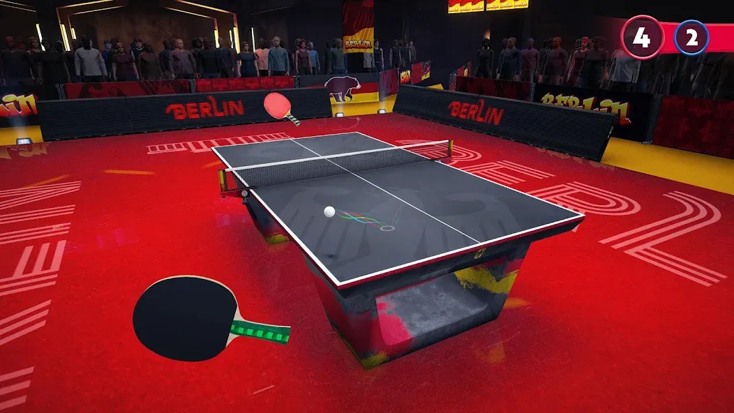 Ping Pong Fury (Пингпонг Фьюри)  [МОД Unlimited Money] Screenshot 4