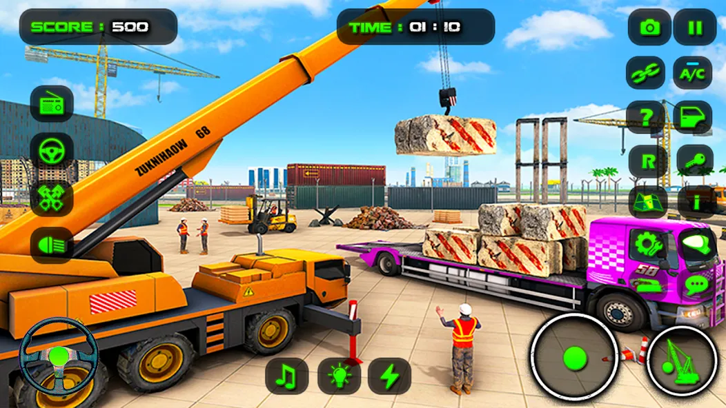 City Construction: Sand Games  [МОД Бесконечные деньги] Screenshot 4