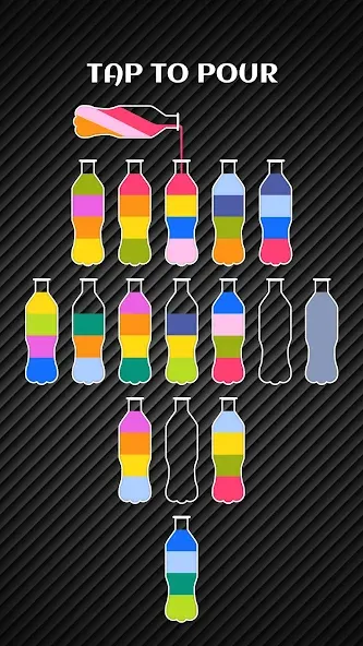 Water Sort Jigsaw: Sortpuz  [МОД Бесконечные монеты] Screenshot 2