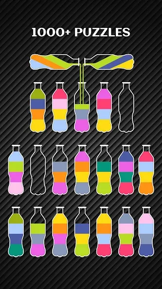 Water Sort Jigsaw: Sortpuz  [МОД Бесконечные монеты] Screenshot 4