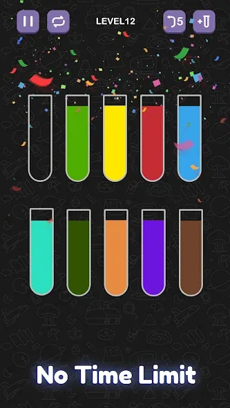 Water Sort Puzzle - Sort Color  [МОД Unlimited Money] Screenshot 5