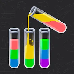 Скачать взломанную Water Sort Puzzle - Sort Color  [МОД Unlimited Money] - полная версия apk на Андроид