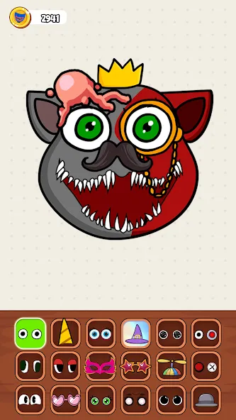 Monster Makeover: Fun Custom (Монстр Мейковер)  [МОД Много монет] Screenshot 1