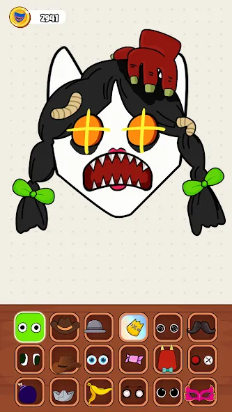 Monster Makeover: Fun Custom (Монстр Мейковер)  [МОД Много монет] Screenshot 3