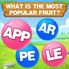 Скачать взломанную Word Bubble Puzzle - Word Game  [МОД Бесконечные монеты] - последняя версия apk на Андроид