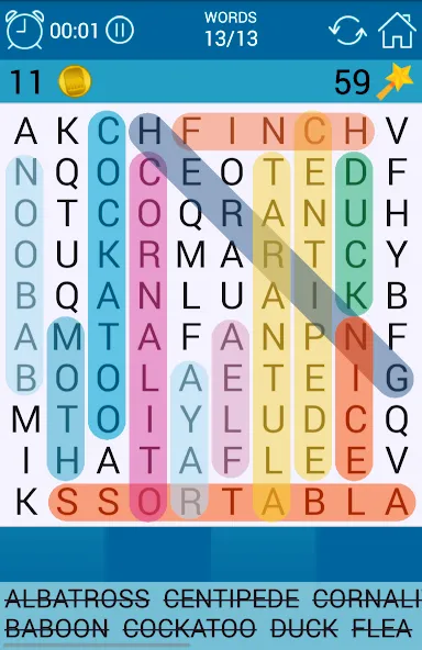 Word Search  [МОД Все открыто] Screenshot 2